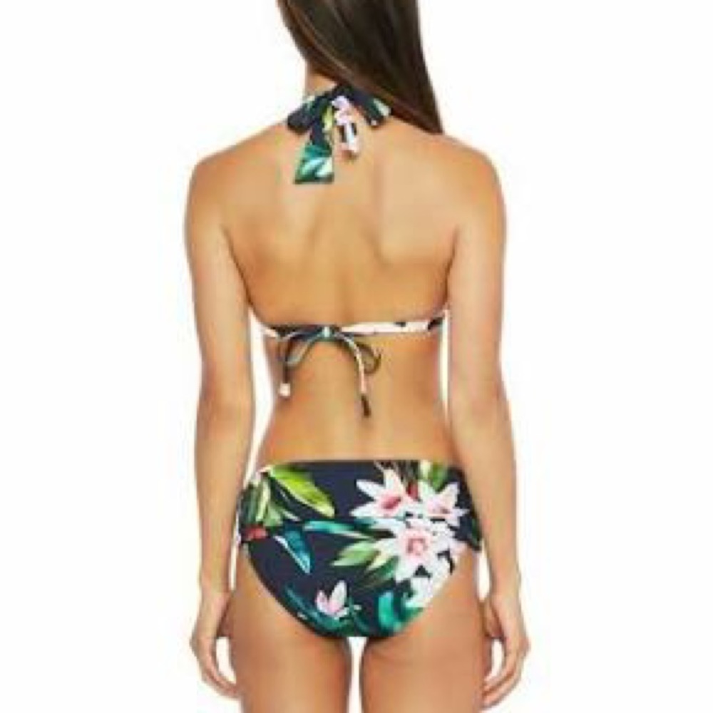 Lauren Ralph Lauren Floral Bikini Watercolor Blue - Picture 12 of 16